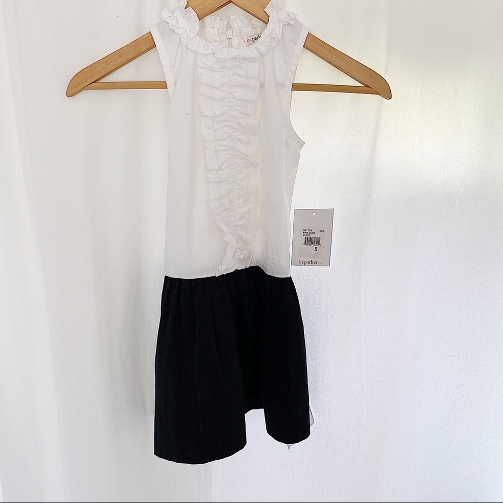 kcParker NWT Black and White Dress